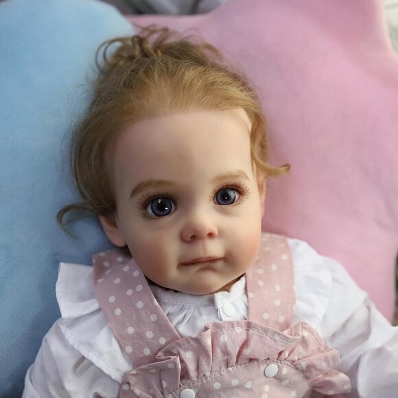 24 inch Reborn Baby Dolls Soft Vinyl Silicone Newborn Girl Reborn Dolls Toddler - Picture 6 of 12